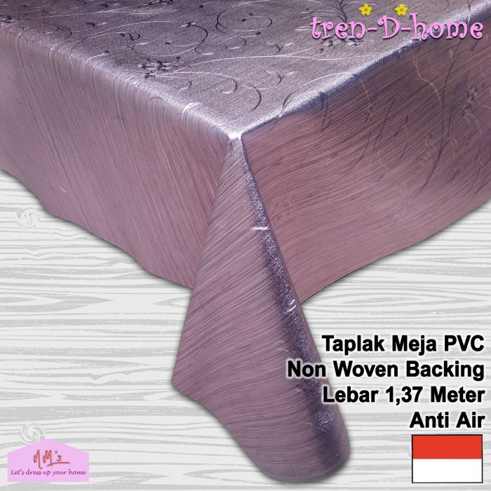 Taplak Meja makan kulkas plastik pvc meteran ruang tamu anti air NMs