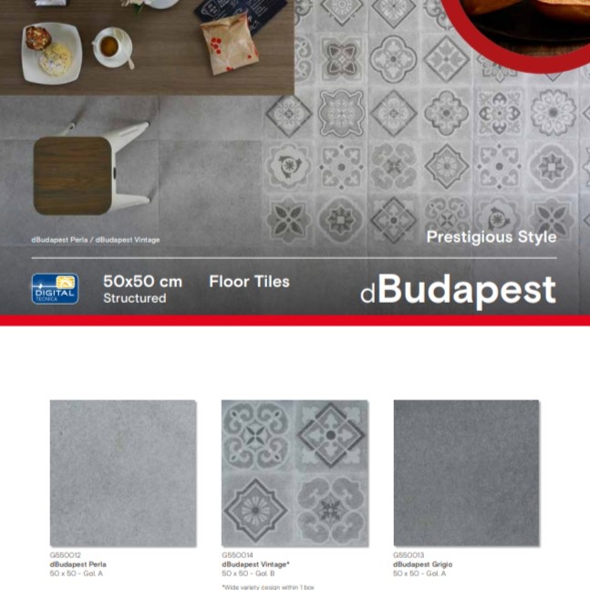 ROMAN KERAMIK dBudapest 50x50