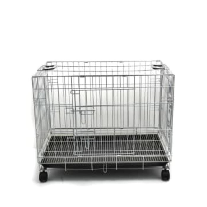 T0P KANDANG LIPAT PAWS N' TAILS ANJING, KUCING, KELINCI HEWAN,61X44.5X51.5 NICE