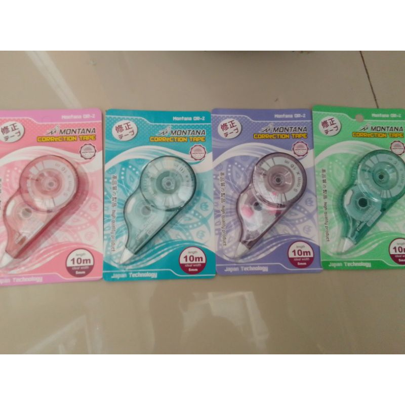 

correction tape Montana 10m warna