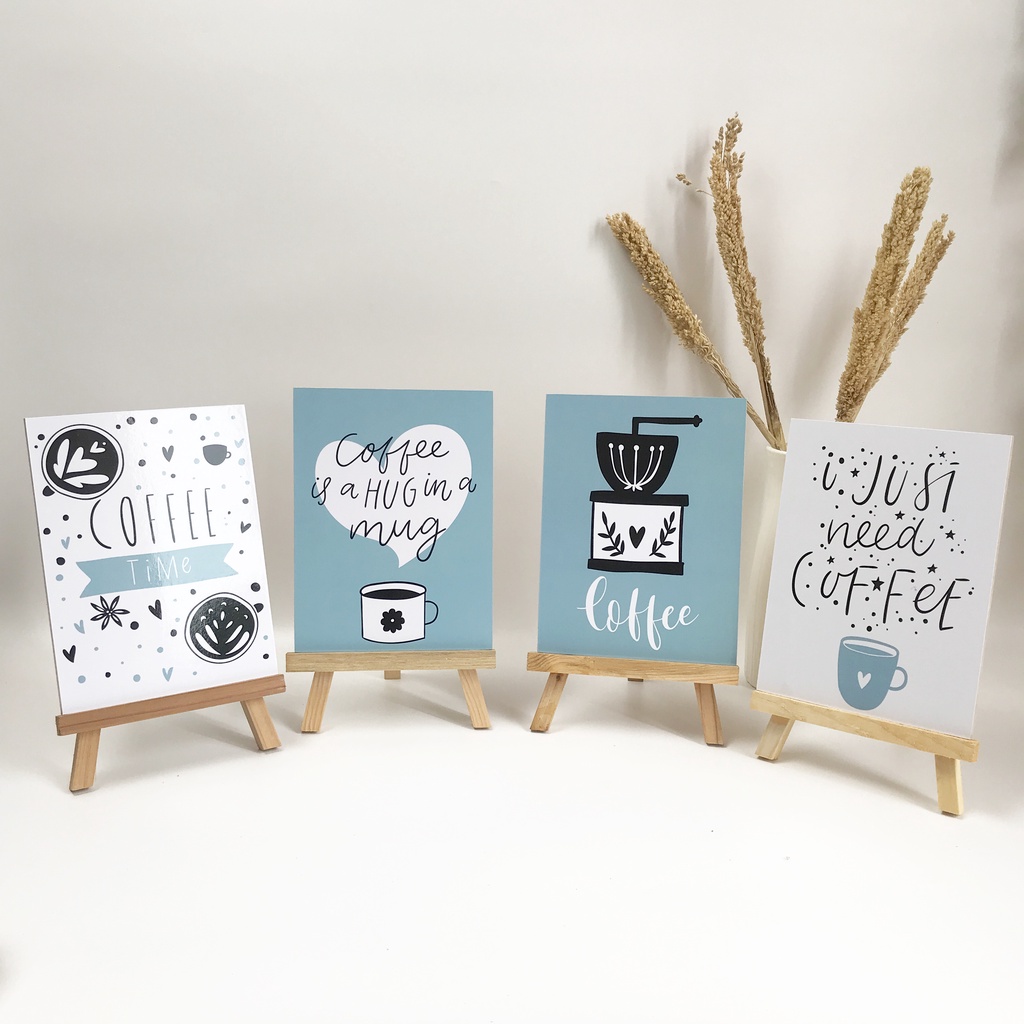 HIASAN DINDING DAPUR KITCHEN COFFEE WALL DECOR PAJANGAN POSTER DEKORASI RUMAH