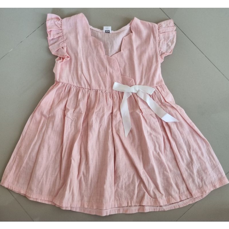 Preloved - Dress anak pita