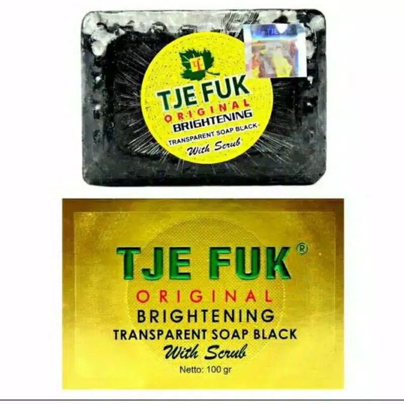 Tje Fuk sabun whitening hitam