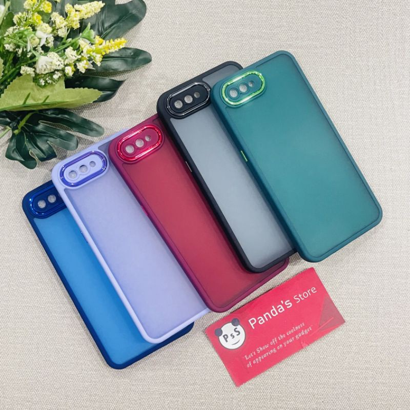 Case Oppo A1K | Realme C2 Metal Chrome Softcase Dove Premium Luxury PSS