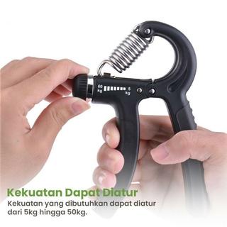 IKILOSHOP HGPS Hand Grip Power Strength Alat gym fitness training olahraga waist set