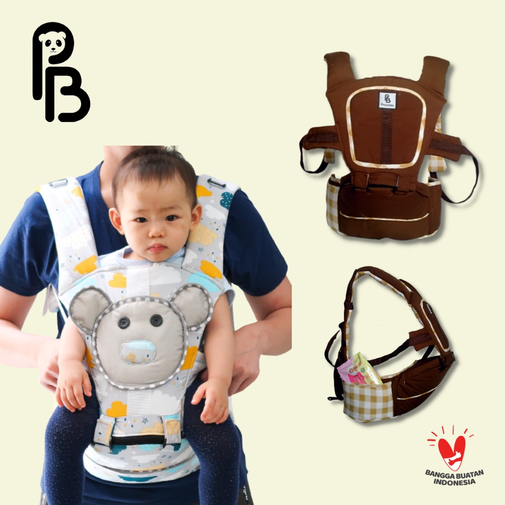 Precious Baby | Hipseat Baby Carrier | Gendongan Duduk Bayi