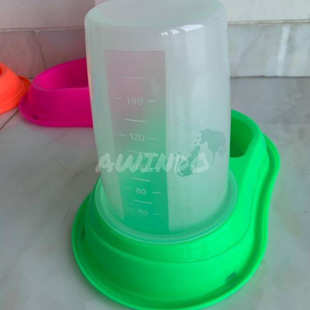 DISPENSER 1.5L -  Tempat Dispenser Pakan Makanan Kucing Anjing Kelinci Pet Dispenser