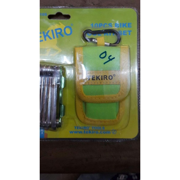 Kunci L Sepeda Lipat Set 10 Pcs Tekiro