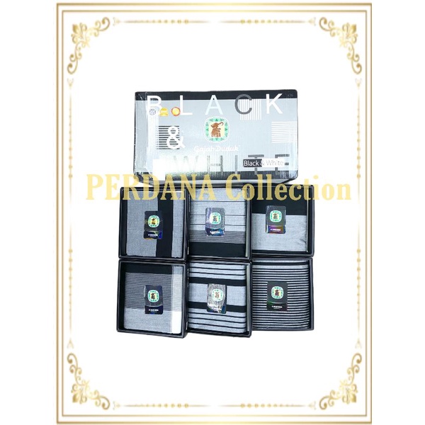 Sarung Gajah Duduk - Sarung Gajah Duduk Black & White - Sarung Gajah Duduk Tenun - Grosir Sarung