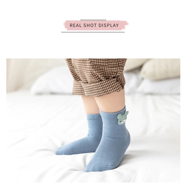 COD - Kaos kaki Anak lucu kaos kaki premium / kaos kaki lucu 1 SET 3 PASANG usia 0-24 bulan kaos kaki ala korea