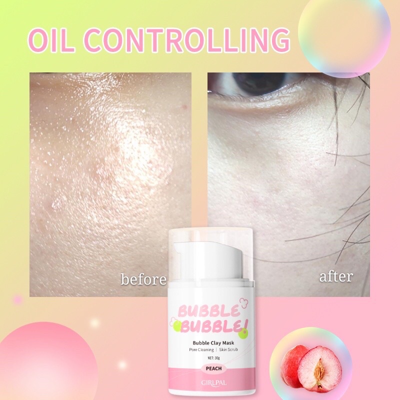 [BISA COD] Girlpal Bubble Clay Mask 30g