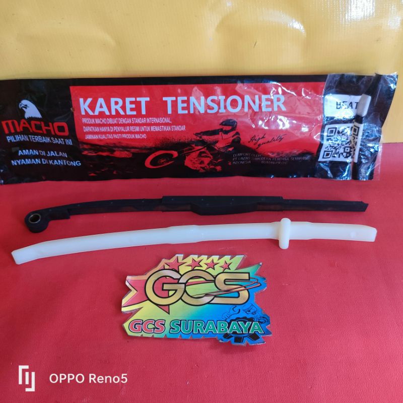 KARET TENSIONER,LIDAH TENSIONER BEAT KARBU,VARIO KARBU,SCOOPY MACHO