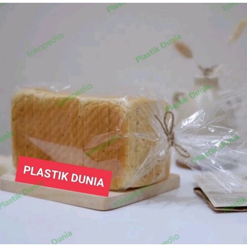 

Plastik Roti Tawar - Plastik Kemasan Roti Tawar - Kemasan Roti Tawar uk 25x35cm