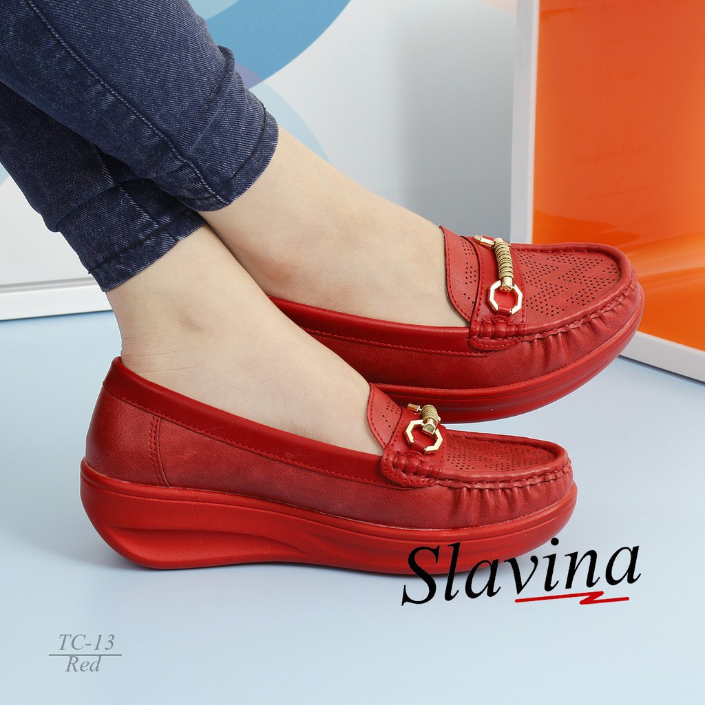 BIG SALE - Ivony Seivona - TC-13 Sepatu Wedges Slavina