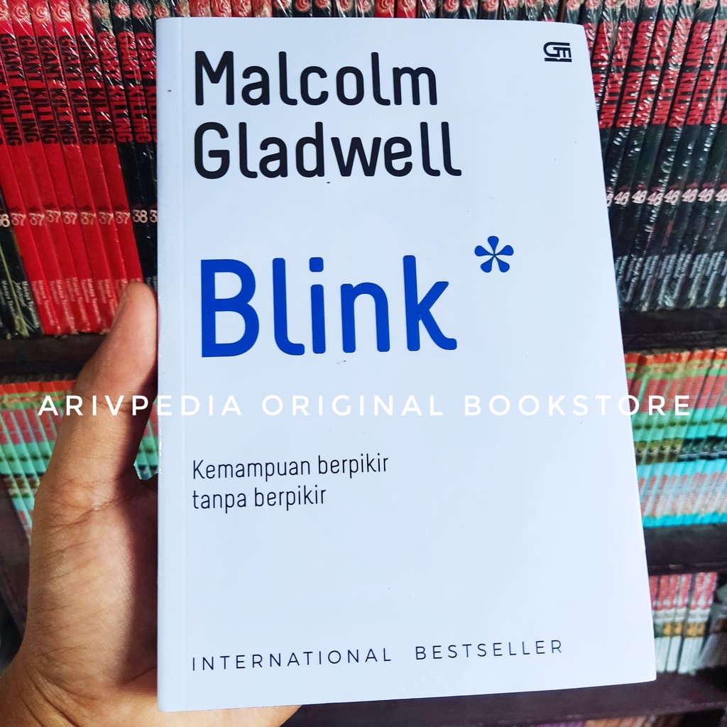 Blink by Malcolm Gladwell (Buku Segel Original)
