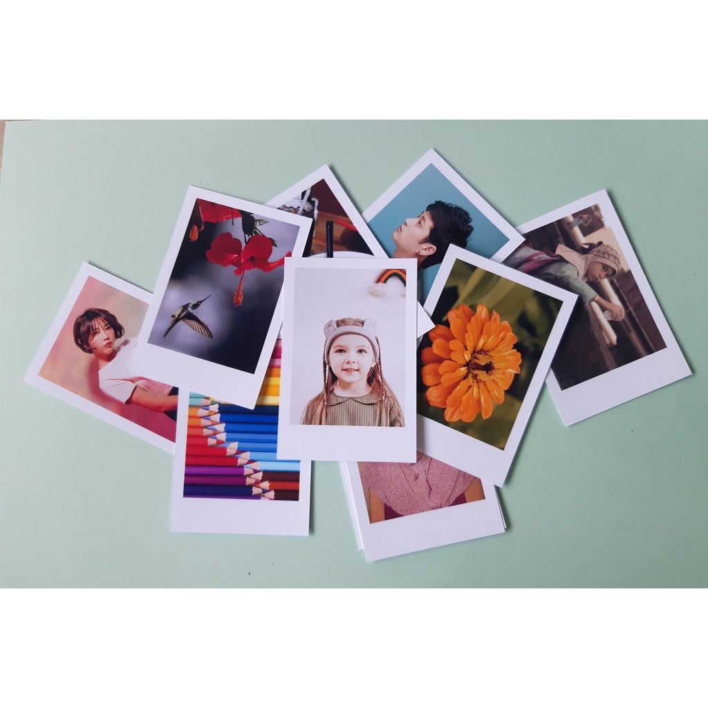 Cetak Foto ala Polaroid 2R Keren Hadiah Anime Wisuda