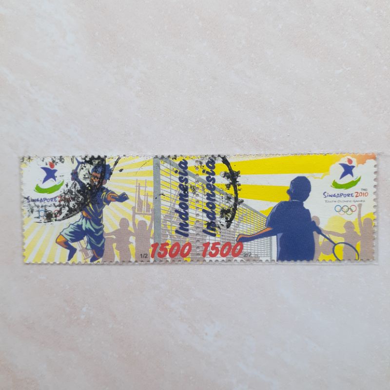 

Perangko Indonesia Singapore Youth Olympic Games Tahun 2010 set lengkap - 2pcs