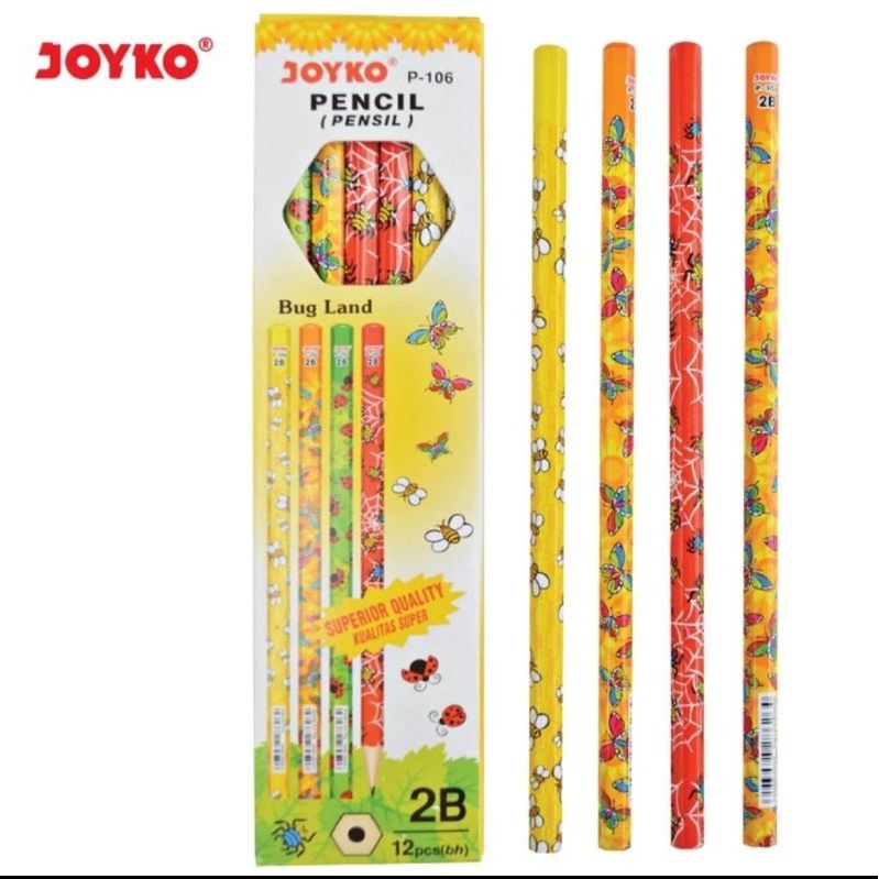 

Joyko Pensil P-106 Bug Land