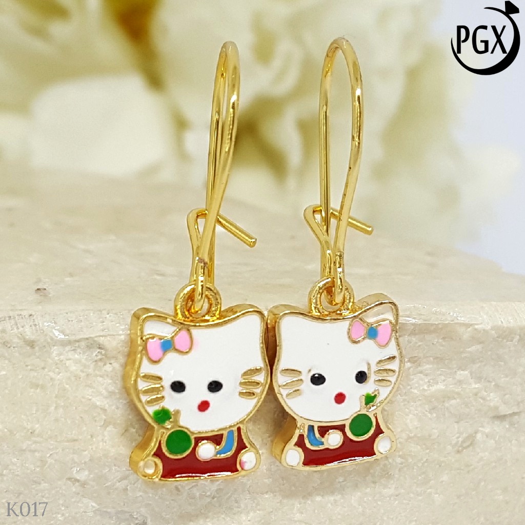 PGX Anting Anak Xuping Aksesoris Perhiasan Lapis Emas Premium - K017