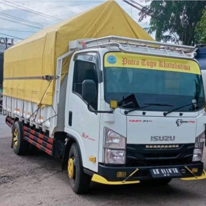 1 Set Winglet Lips Pengaman Bemper Depan Variasi Bemper Truk Bus Mobil