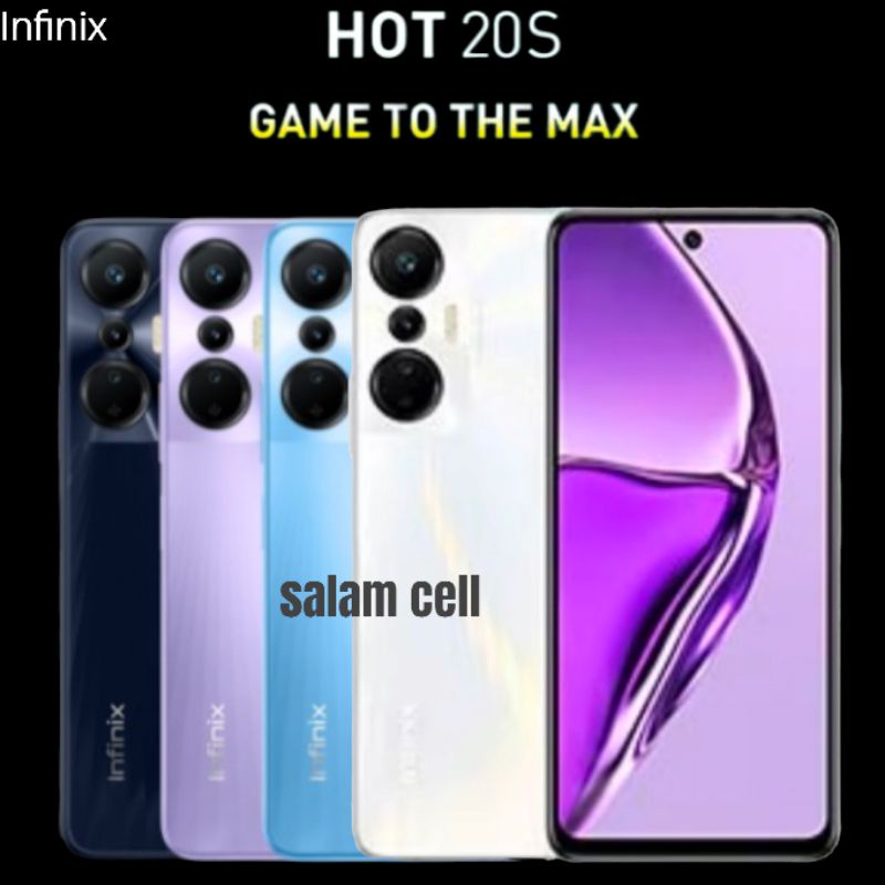 Infinix HOT 20 5G Ram 4+3/128GB Original Garansi Resmi