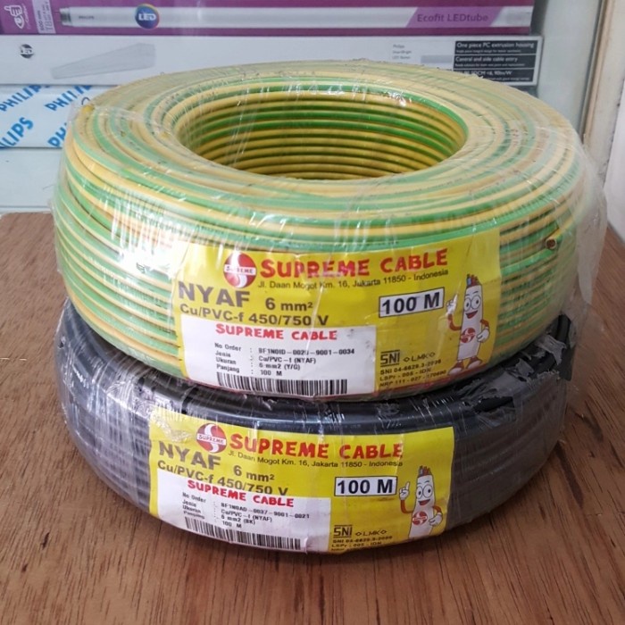 Kabel Serabut Tunggal/Nyaf Supreme 6Mm Cod