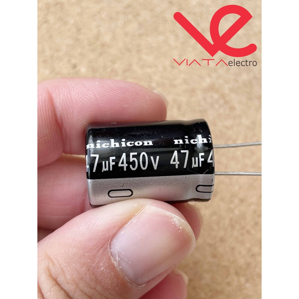 KAPASITOR ELCO 47UF 450V (1 BUAH) KAPASITOR CAPACITOR ELKO KAPASITOR 47 UF 450 V