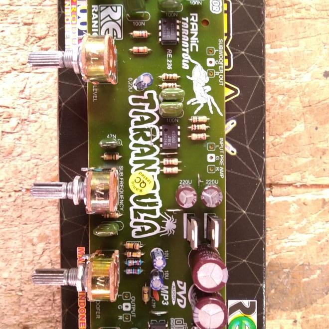 kit tone control stereo parametrik subwoofer