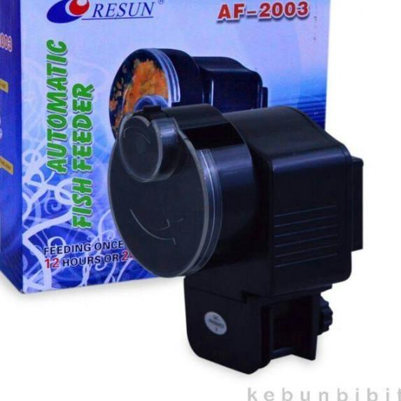 auto feeder resun af-2003 alat pemberi makan otomatis ikan
