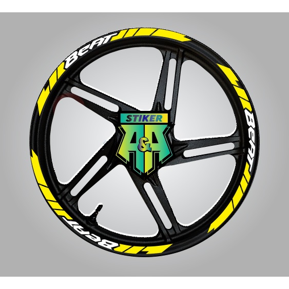 AA STIKER VELG BEAT | LIST VELG BEAT STRIP MURAH