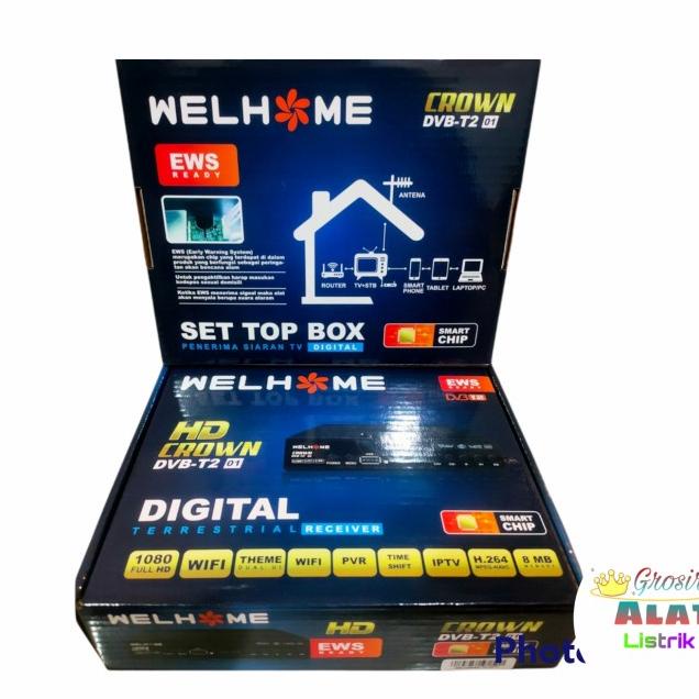 Set top box DVB-T2 01 wellhome