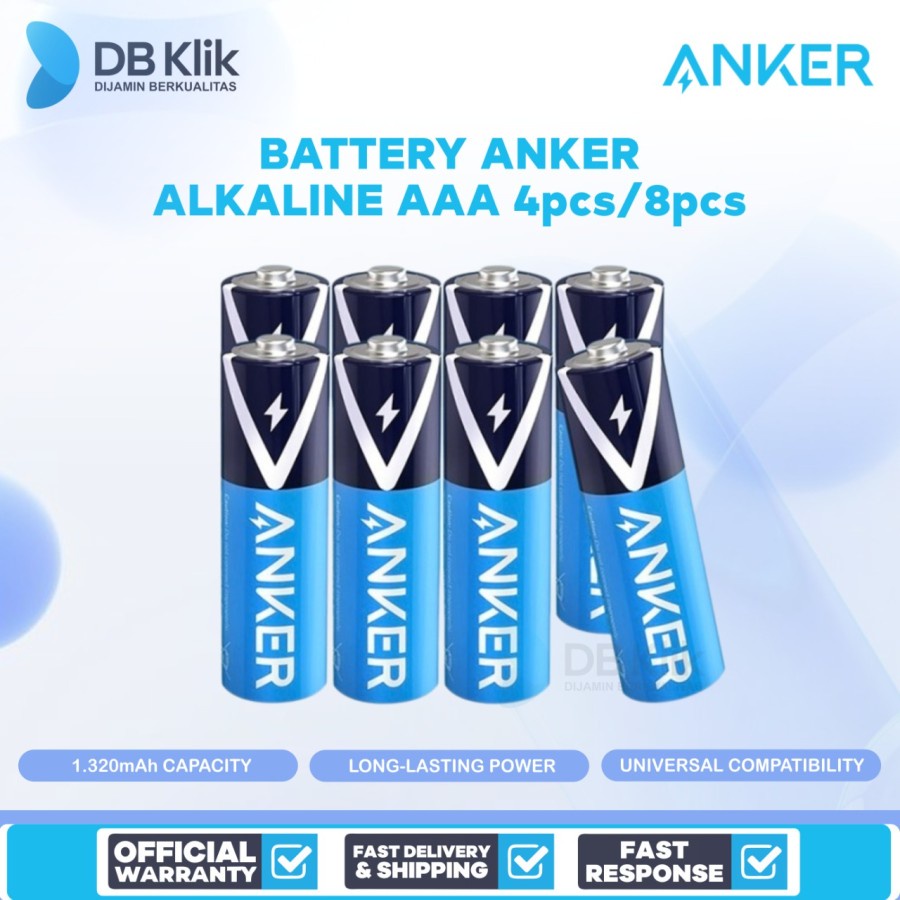 Battery Anker Alkaline AAA NoRechargeable B1820-Alkaline AAA Batteries