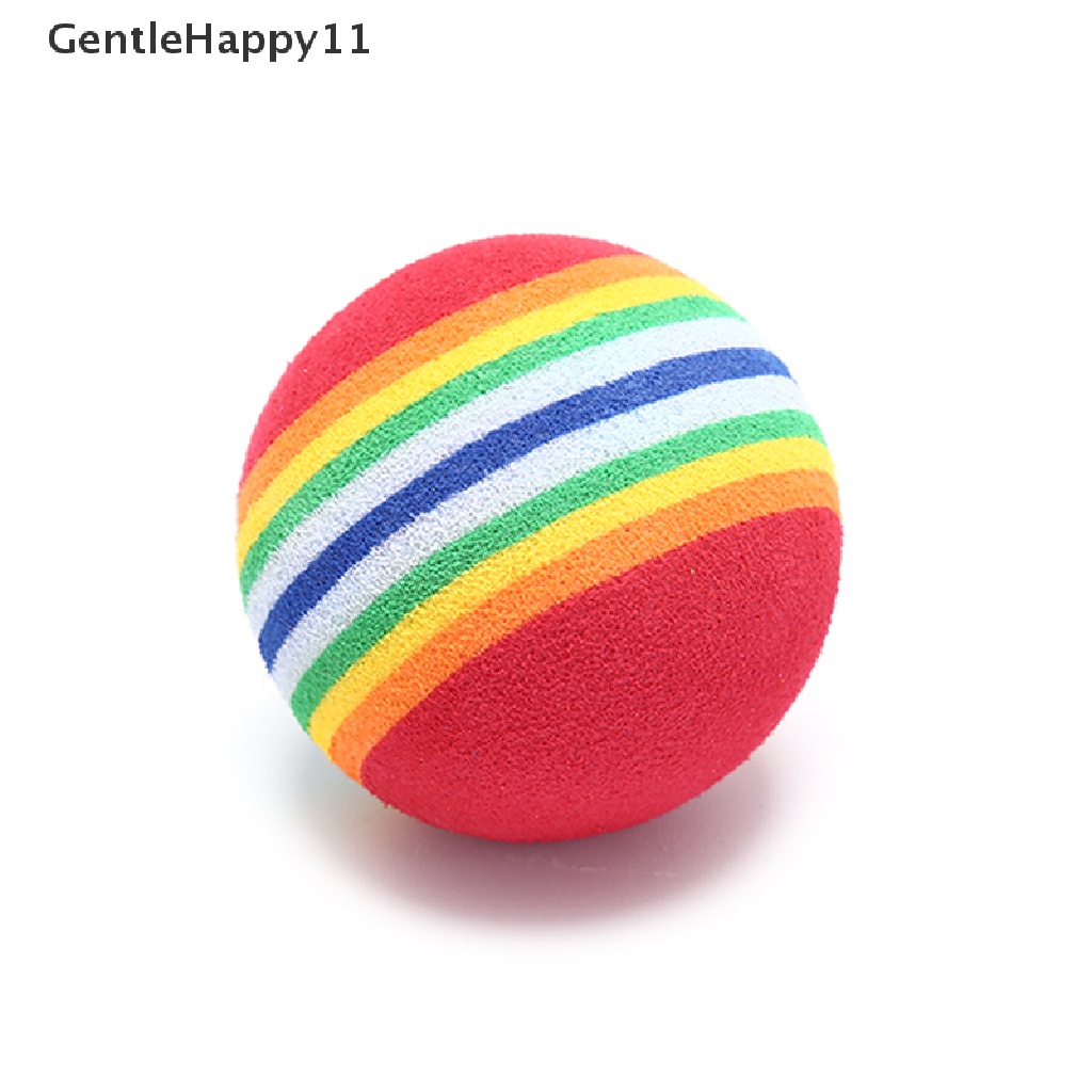 Gentlehappy 10Pcs Rain Stripe foam Sponge Bola Golf Alat Bantu Latihan Latihan Ayun id