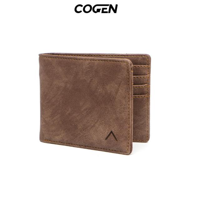 COGEN GEN I Dompet Pria Kulit Basic - Dompet Brown