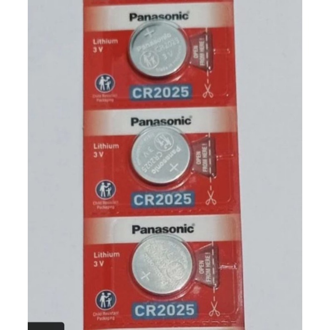 Baterai Panasonic CR 2025