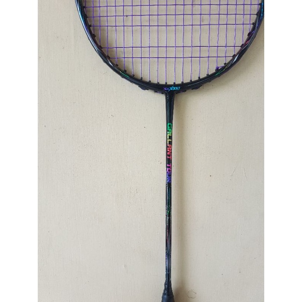 Raket maxbolt gallant tour original second bekas