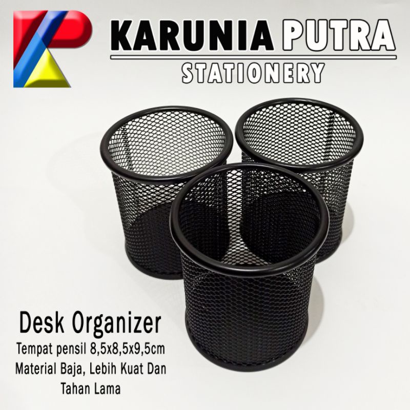 

Pen Organizer Tempat pulpen Jaring Besi