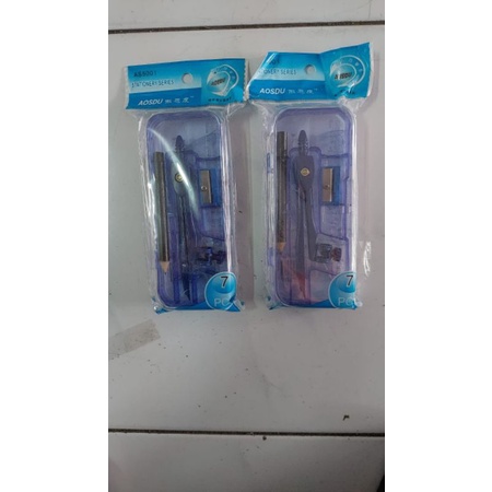 

[1 LUSIN] JANGKA SET AS5001 PER SET ISI 7 ITEM / MATH SET