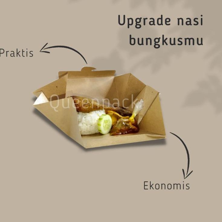 

㊏ RICE PACK PREMIUM 310 GSM| 1 PACK ISI 10 PCS | RICE PACK MURAH| BUNGKUS NASI KEKINIAN MURAH| BUNGKUS NASI MILENIAL| BUNGKUS NASI PRAKTIS| BUNGKUS NASI KEREN| RICEPACK| BUNGKUS NASI TERMURAH Ł