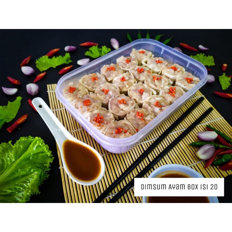 

Dimsum Frozen Ayam Premium isi 20 pcs