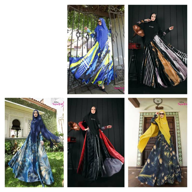 LE"meridien syar'i by galery syarifah ready siap kirm