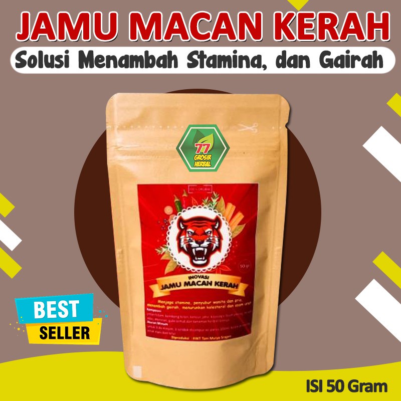 Jamu Macan Kerah ( Inovasi Ramuan Herbal) 50 gram