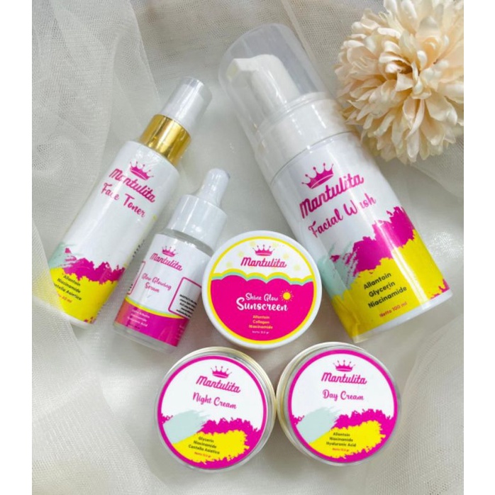 paket mantulita skincare glow 6in1