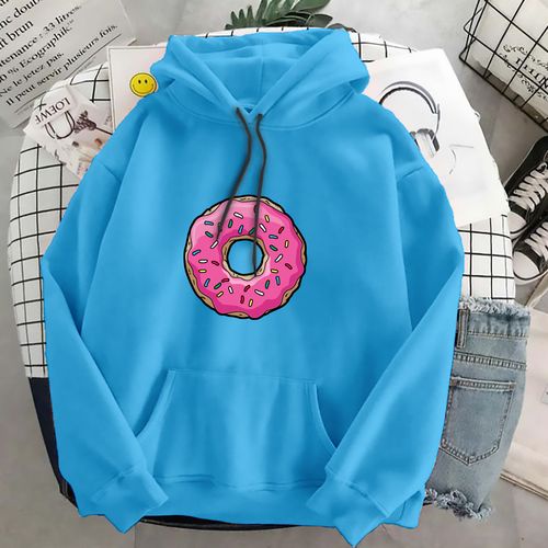 Hoodie  Donat Wanita - Jaket Hoodie Jumper - Bahan Fleece