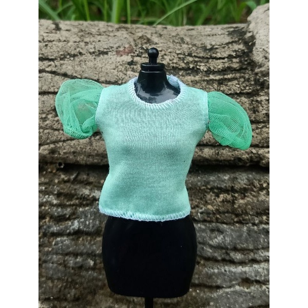 baju atasan Barbie varian sunflower