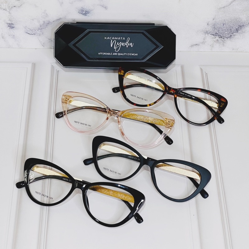 Kacamata Cat Eye Premium 19070