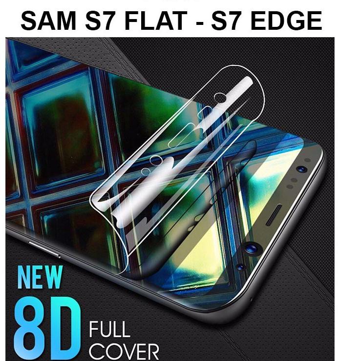 Terpercaya Hydrogel Samsung S7 Flat - S7 Edge full layar kaca hp cover not tempered glass