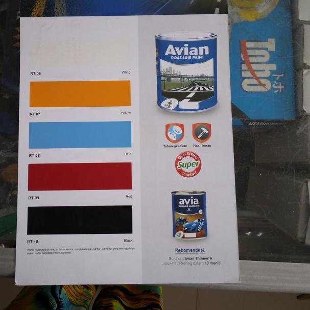 Jual Cat Marka Jalan Avian Roadline Paint Kg Rt White Shopee Indonesia