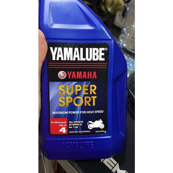 OLI MESIN YAMALUBE SUPER SPORT 1 L LITER ASLI ORI YAMAHA