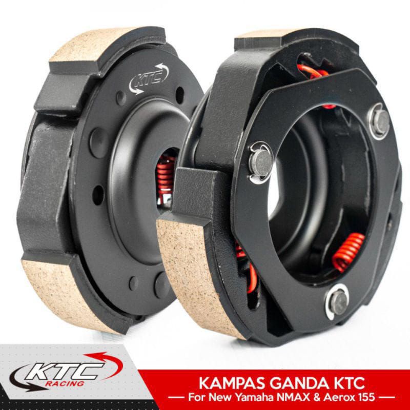 kampas ganda set Nmax Aerox ktc racing - kampas ganda set  Aerox Nmax  ktc